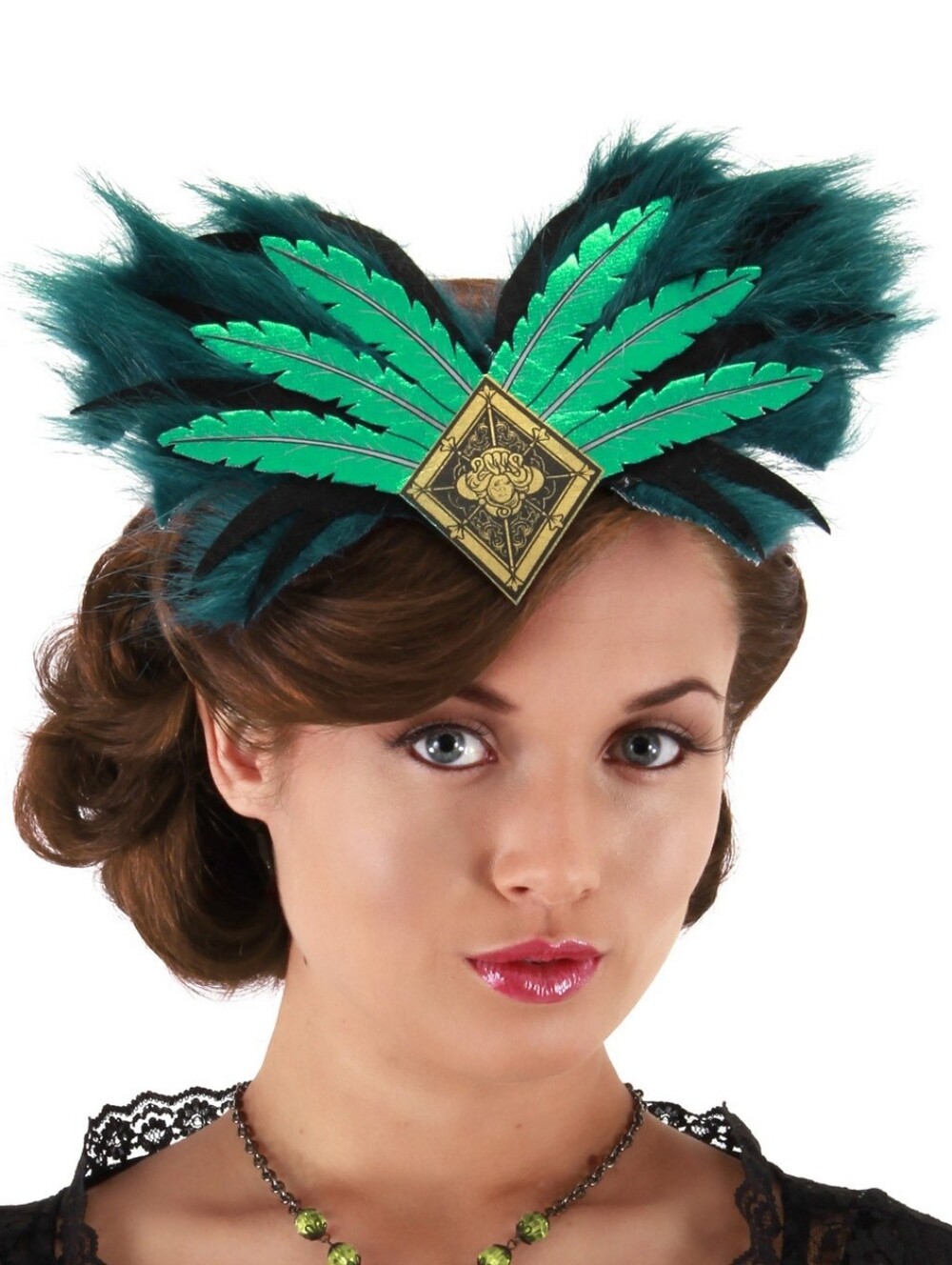 Disney Great & Powerful Oz Evanora Deluxe Headpiece (Headband)-(OS) NWT 💚🏰💚